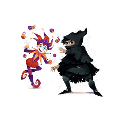 Clementoni - L'Uomo Nero Juegos de Cartas - Edición Italiana