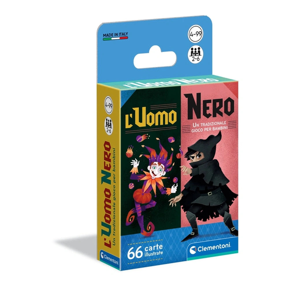 Clementoni - L'Uomo Nero Juegos de Cartas - Edición Italiana