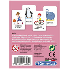 Clementoni - Juegos de Mesa Mimo Family - Edición Italiana