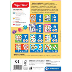 Clementoni - Sapientino-Numeri-e-Addizioni - Juguetes Educativos