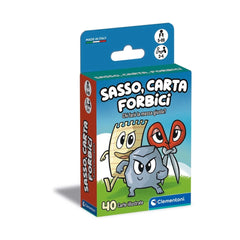 Clementoni - Sasso-Carta-Forbici - Juegos de Cartas