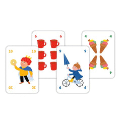 Clementoni - Scopetta E Briscolina Juegos de Cartas - Edición Italiana