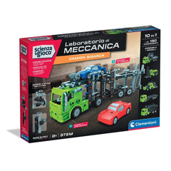 Clementoni - STEM-10-in-1-Mechanics-Truck-Construction-Set-Toys