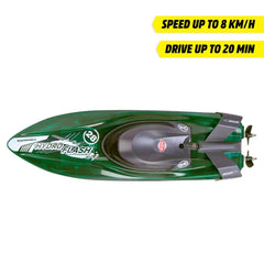Dickie - Vehículos de Juguete - Barco de Velocidad RC Hydro Flash - 6 años