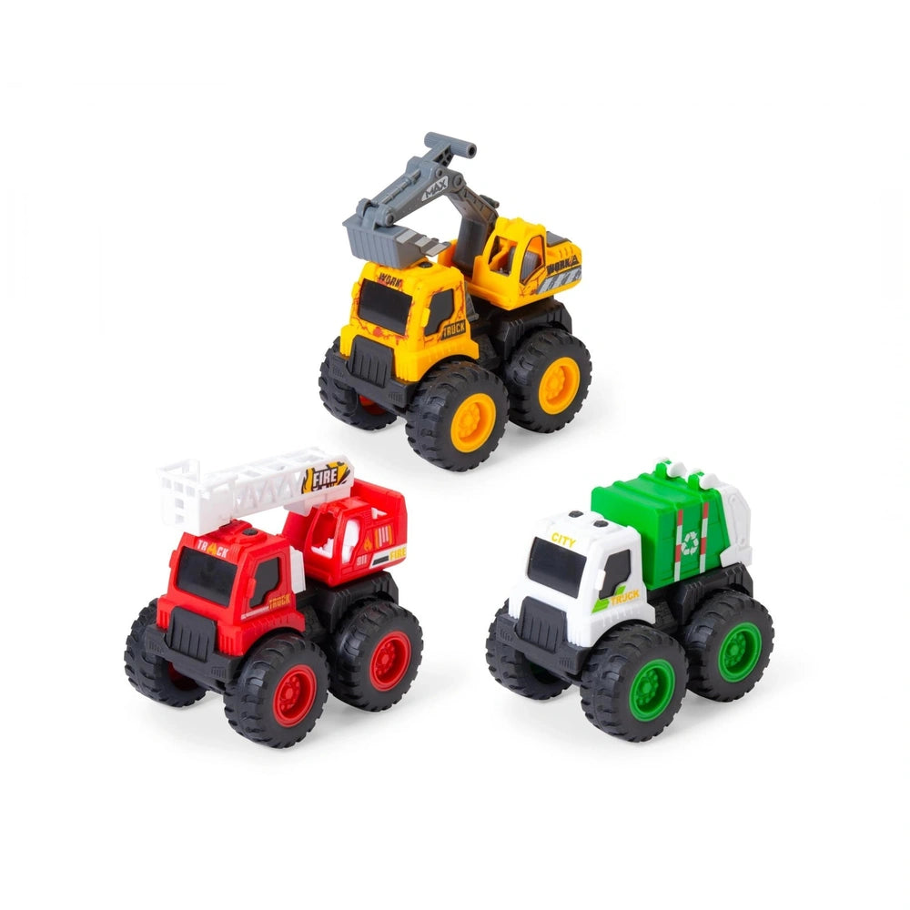 Dickie-Toys - Mighty-Engines-Monster-Trucks - Vehículos de Juego