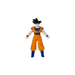 Dragon Ball Monster Flex action figure with black hair, blue headband, orange pants, and matte plastic finish.