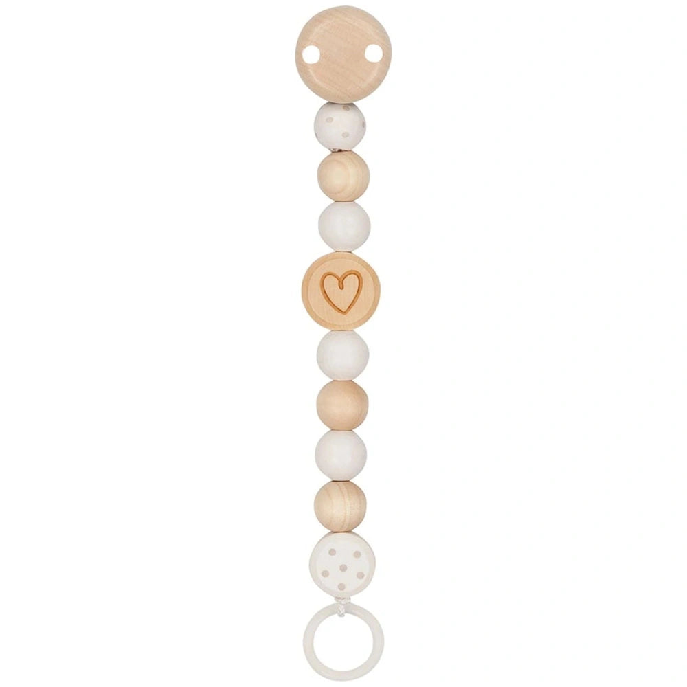 Gollness - Pacifier Chain Heart - Pacifiers & Teethers