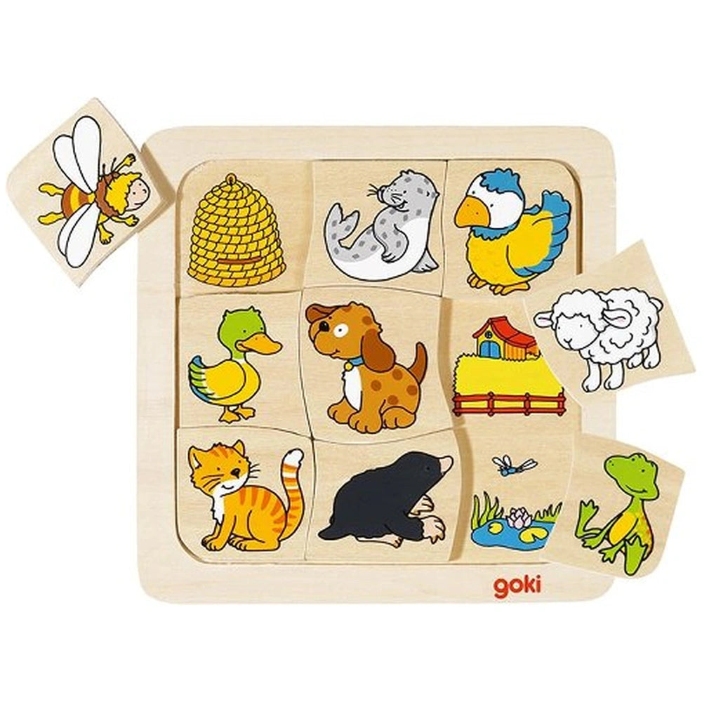 Gollness - Puzzle Who Lives Where - Puzzles