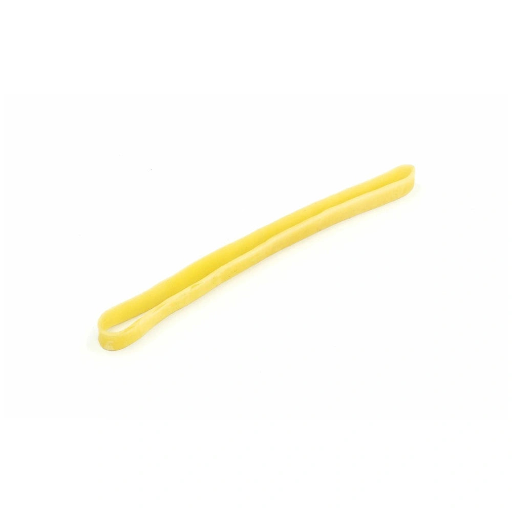 Elastiek Circulation Wheel in solid yellow, made of smooth plastic or rubber, displayed front and center.