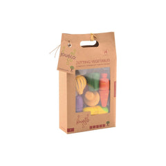 Johntoy - Wooden Cutting Vegetables - Pretend Professions & Role Playing