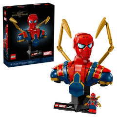 LEGO - Busto de Iron Spider-Man - Figuras de Acción y Juguetes