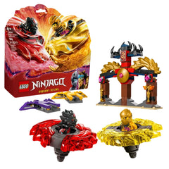 Lego - Ninjago - Paquete de Batalla Dragon Spinjitzu - Juguetes de Construcción