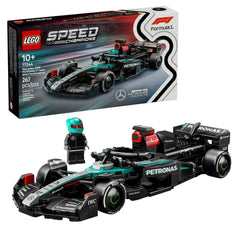 Lego - Speed Champions - Mercedes-AMG PETRONAS W15 F1 Coche de Carreras - Set de Construcción Juguetes