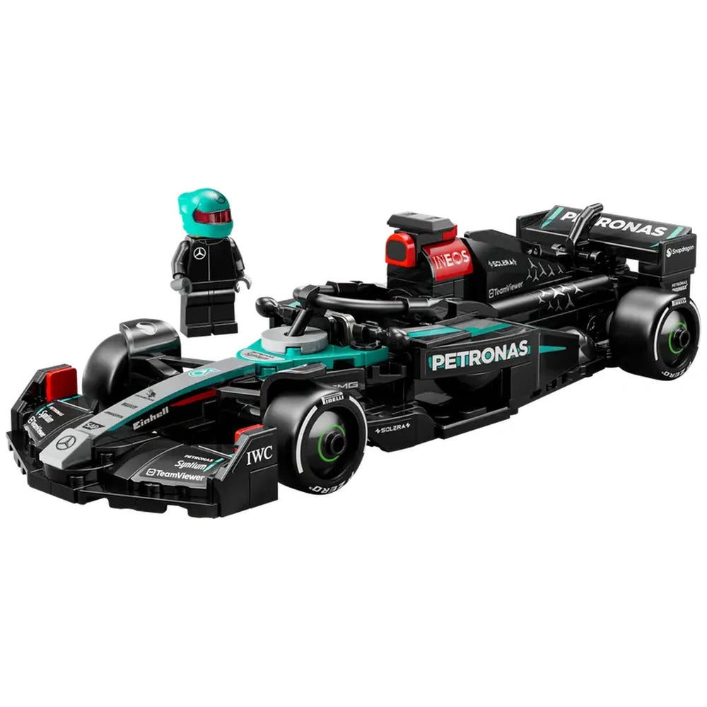 Lego - Speed Champions - Mercedes-AMG PETRONAS W15 F1 Coche de Carreras - Set de Construcción Juguetes