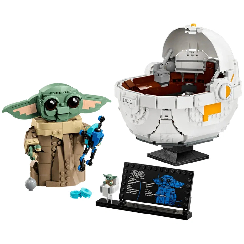 Lego - Star Wars - Grogu with Hover Pram - Construction Set Toys