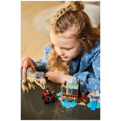 LEGO - Escape del río del T. rex - Figuras de acción y juguetes