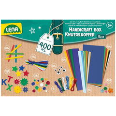 Lena - Caja de Manualidades Azul - Artes y Manualidades