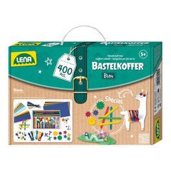 Lena - Caja de Manualidades Azul - Artes y Manualidades