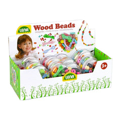 Lena - Wooden beads in heart-shaped box - Arts & Crafts - Assorted