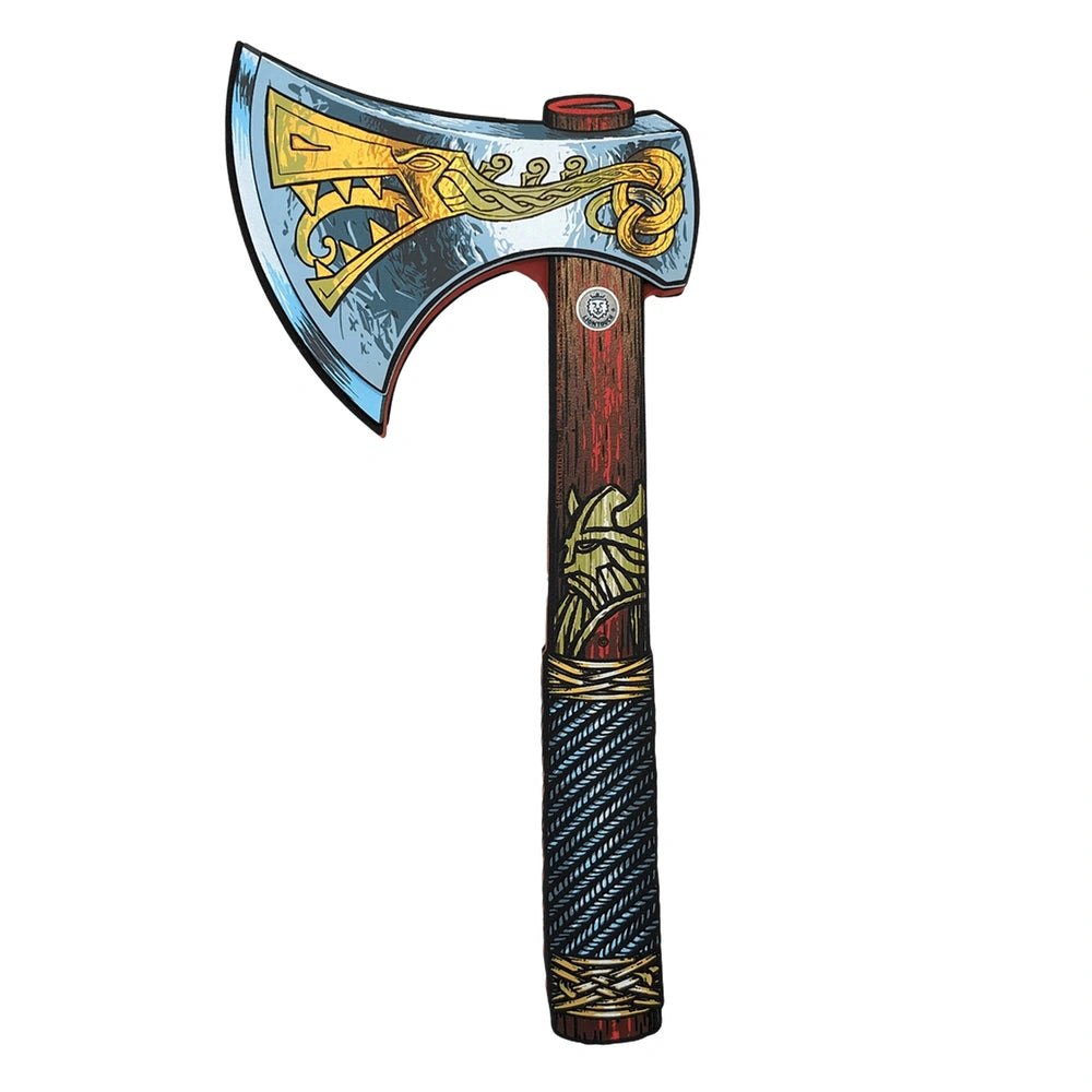 Liontouch - Hacha Vikinga - Jefe Vikingo Harald - Profesiones de Imaginación y Juego de Roles