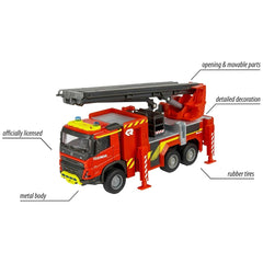 Majorette - Camión de Bomberos Volvo FMX - Vehículos de Juego