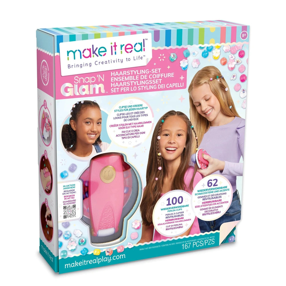 Hazlo Real - Set de Estilismo de Cabello - Juguetes de Juego