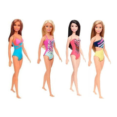Mattel - Muñeca de Playa Barbie - Figuras de Juguete y Conjuntos de Muñecas