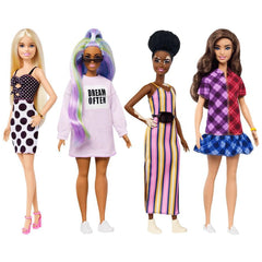 Mattel - Muñecas Barbie Fashionista, conjuntos de juego y figuras de juguete