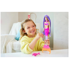 MATTEL - Barbie - Muñeca Sirena de Malibu - Muñecas, Conjuntos de Juego y Figuras de Juguete