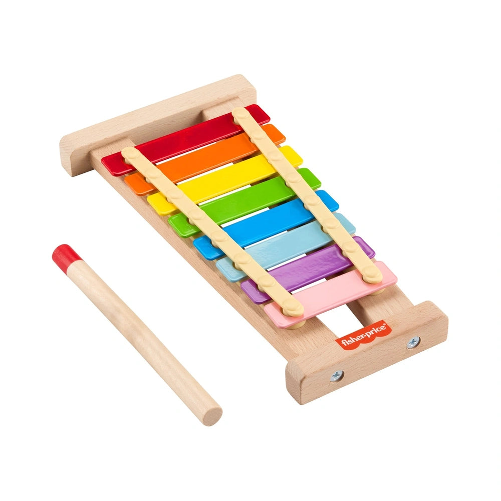 MATTEL - Fisher-Price - Xilófono de Madera - Instrumentos Musicales
