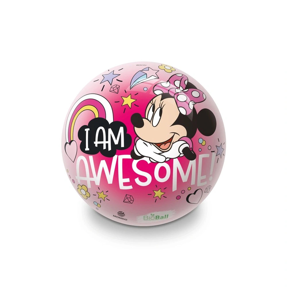 Mondo - Minnie Mouse Bio Ball 23 cm - Equipamiento de Juego Exterior