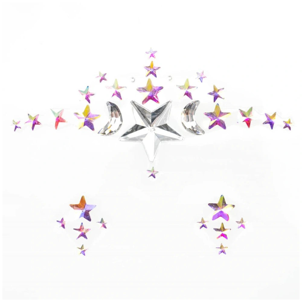 Star Face Gems Pack by Nice, featuring creative designs for makeup applications.