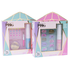 Nice - Pink It Nail Pen Gift Makeup Set - Makeup