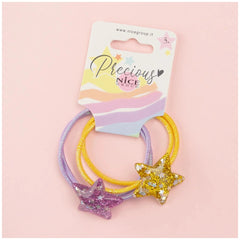 Nice - Set de 2 bandas para el cabello Star Pony - Cuidado personal