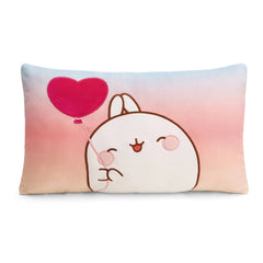 NICI - Molang - Cojín en forma de corazón - Animales de peluche