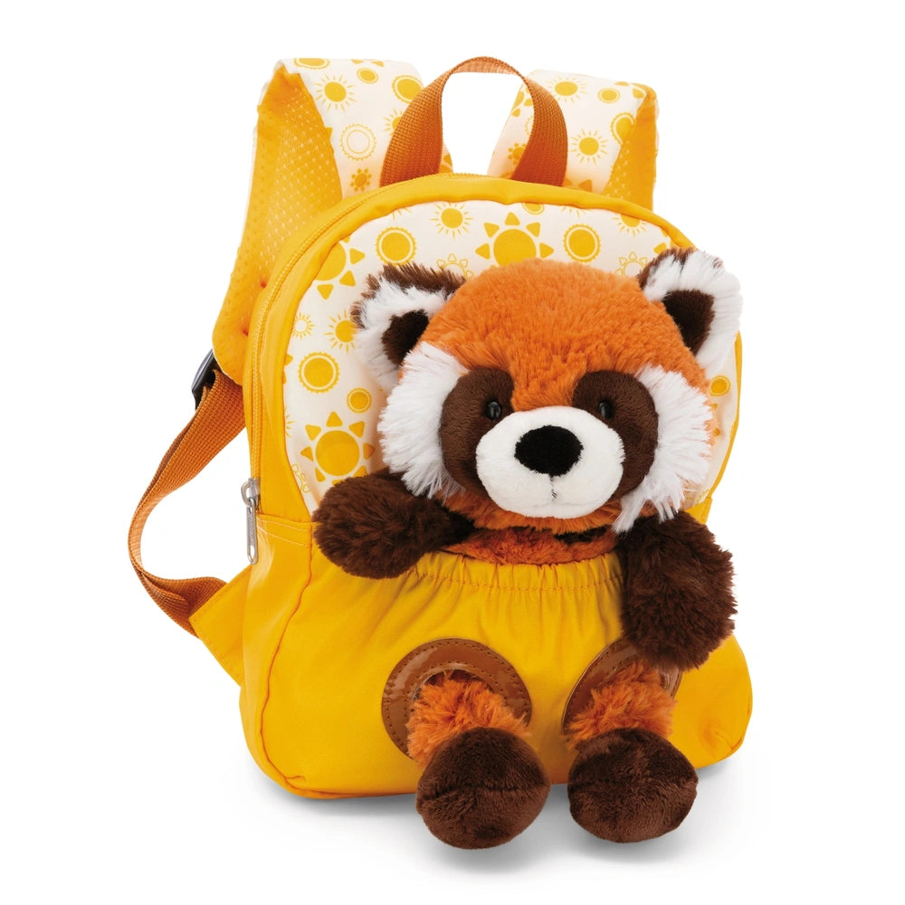 NICI - Travel-Friends-Backpack-With-Soft-Toy-Red-Panda-Backpacks