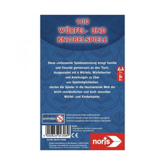 Noris - 100 Juegos de Dados y de Lanzamiento - Juegos de Mesa - Edición Internacional - Juegos de Mesa