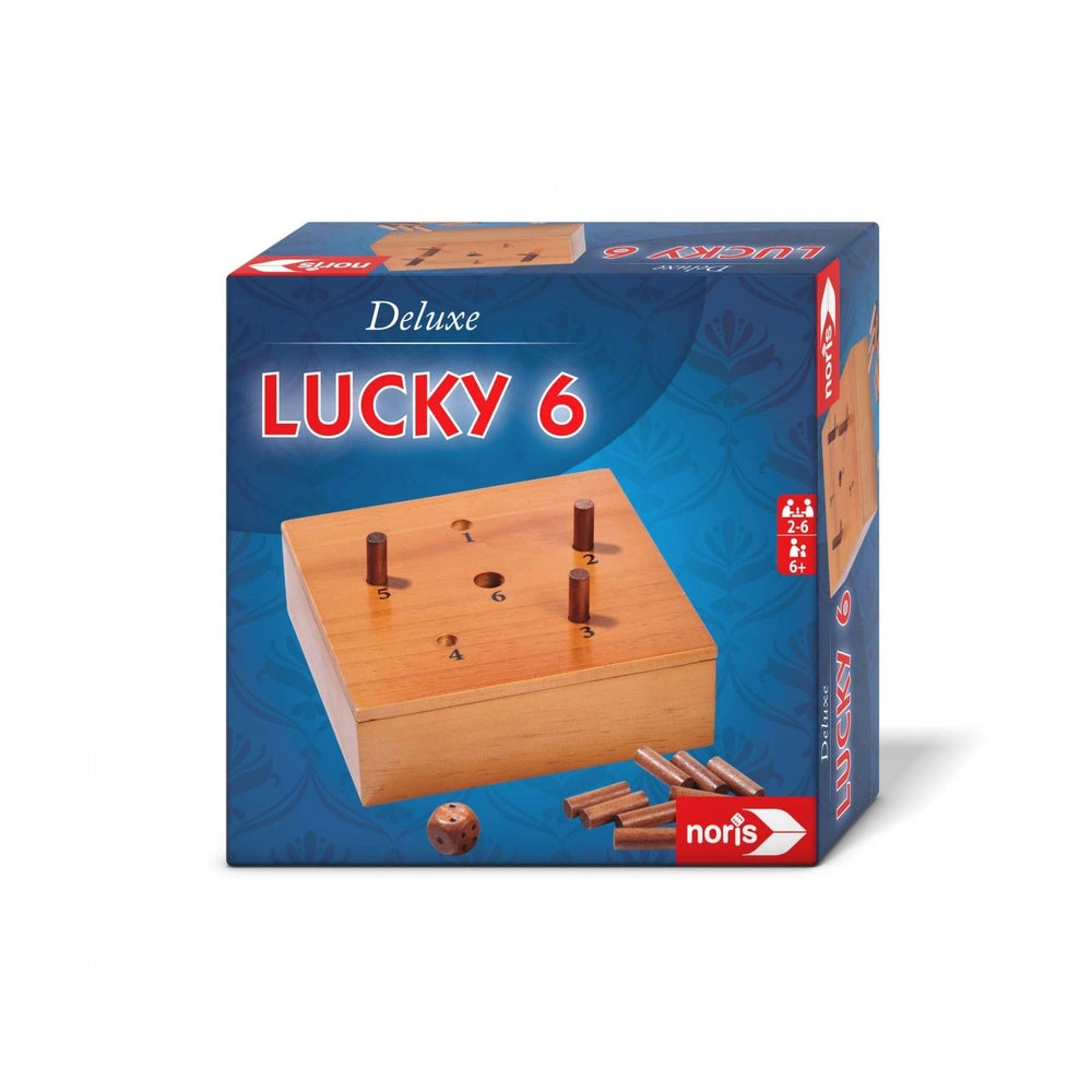 Noris - Deluxe Lucky 6 - Juegos de Mesa - Edición Internacional - Juegos de Mesa