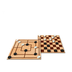 Noris - Deluxe - Morris & Checkers - Juegos de Mesa - Edición Internacional - Juegos de Mesa