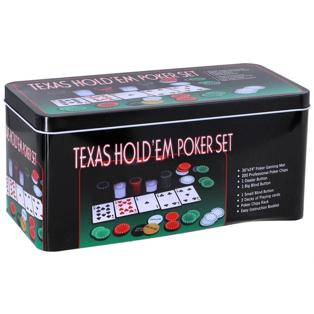 OSA - Texas HoldEm Poker Set - Card Games