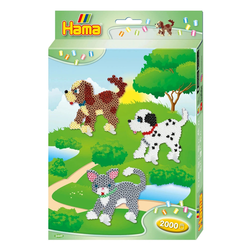 Pet Hama Ironing Bead Set - Dogs and Cats 2000 Pcs.