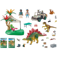 Playmobil Dinos Research Station With Dinosaurs - 71523