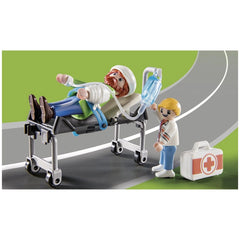 Playmobil Ambulancia de Patito en Llamada - 70913