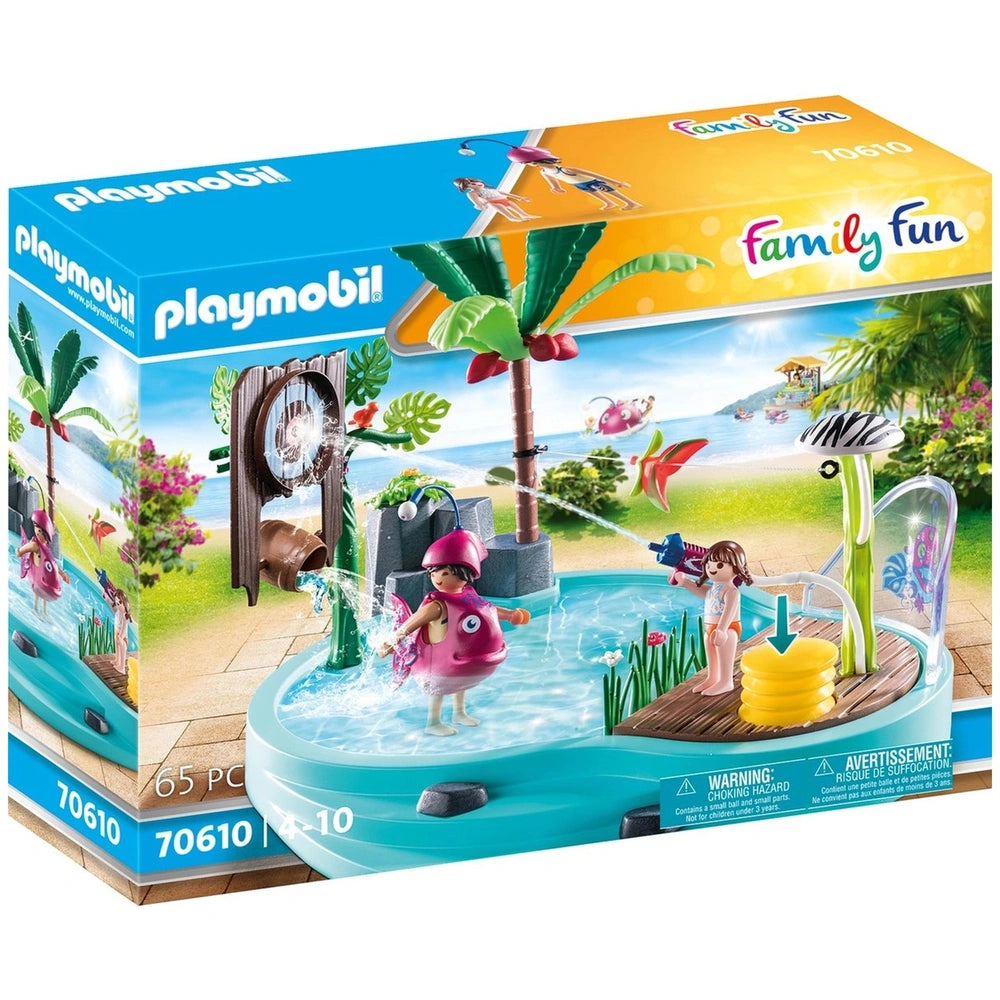 Playmobil Family Fun Piscina con Salpicaduras - 70610