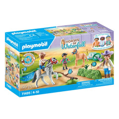 Playmobil Caballos del Torneo de Ponis de Cascada - 71495