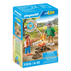 Playmobil Mi Vida Fogata Con Malvaviscos - 71513