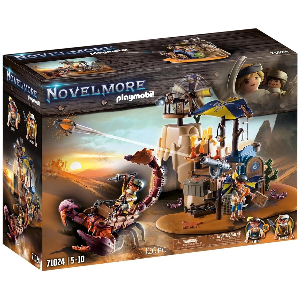 Playmobil Novelmore Sal'Ahari Sands - Secret Base With Giant Scorpio - 71024