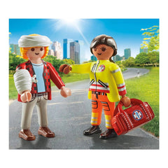 Playmobil Paramédico con Paciente - 71506