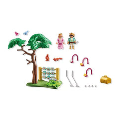 Playmobil - Jardín Mágico de Princesas con Juegos Reales - Juegos de Juguete