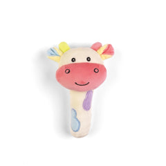 Plush & Co Cuidado del Bebé MuMuu Sonajero de Peluche 15 cm